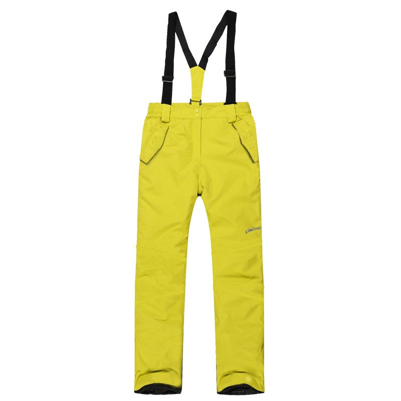 001 Cross-Border E-commerce Phibee New Thickened Girls' Ski Pants With Straps_voghion.com