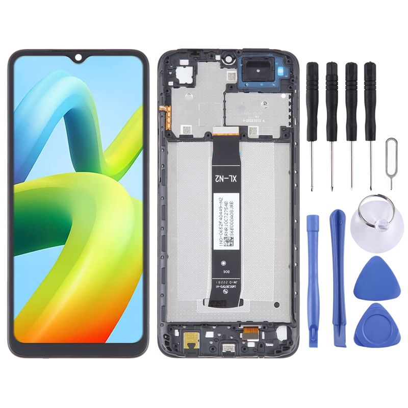 For Xiaomi Poco C50 OEM Material LCD Screen Digitizer Full Assembly with Frame_voghion.com