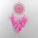 MS6013 Ins Goose Large Floating Lace Home Feather Hanging Decoration Creative Craft Handmade Dream Catcher_voghion.com