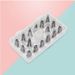 Drating Set Piping Nozzles Icing Accessories Baking Coupler With Tips MultiShape Tips Cake_voghion.com
