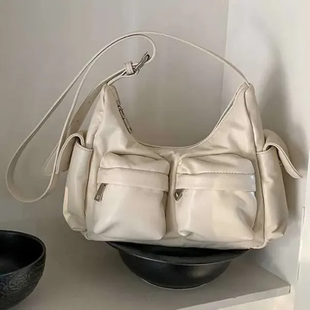 Retro torba za čez ramo za ženske, vintage, modna torba Y2k, oblikovalska torba iz umetnega usnja_voghion.com