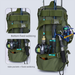 Capacity Outdoor Lure Checked Backpack Double Shoulder Fishing Rod Insert Travel Bag_voghion.com