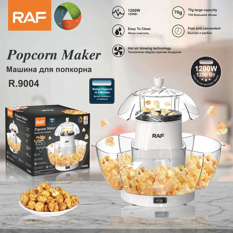 Mașină de popcorn complet automată pentru copii, standard european, mini-electrocasnice, pentru popcorn, de uz casnic, R.9004_voghion.com