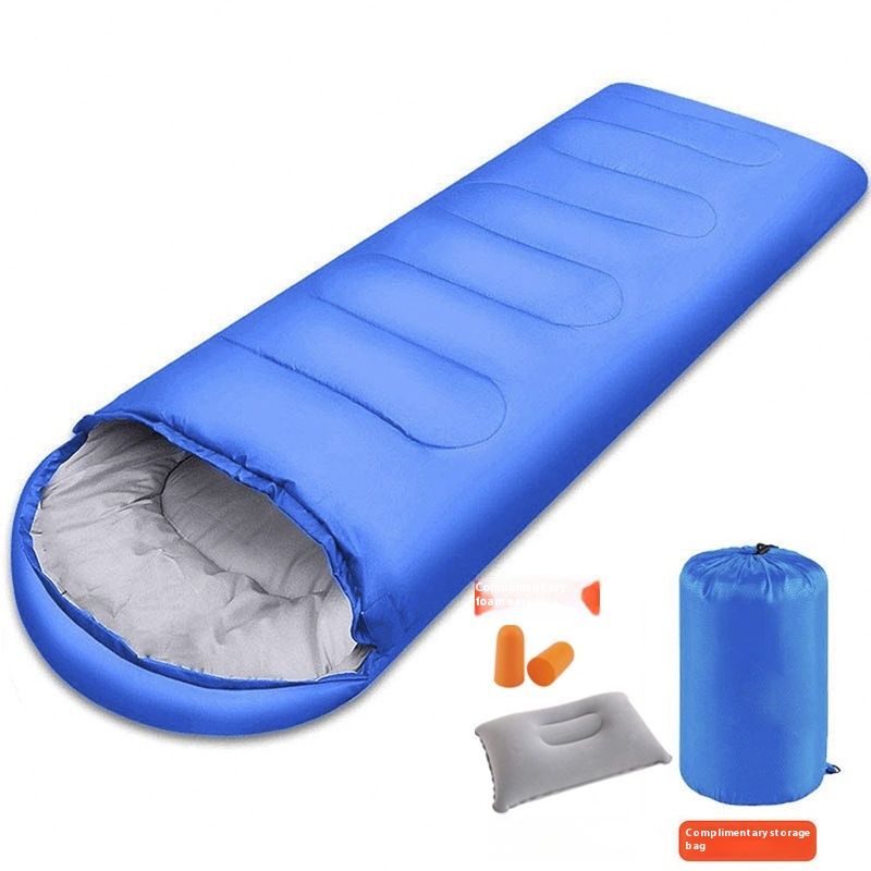 Outdoor Spring And Autumn Nap Camping Thickened Adult Hollow Cotton Winter Warm Sleeping Bag_voghion.com