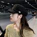 Berretto per donna coreano alla moda autunno inverno ottagonale britannico stile celebrità di Internet versatile cappello a becco d'anatra_voghion.com
