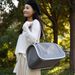 Borsa a tracolla singola portatile Direct Carrier pieghevole, comoda e traspirante per animali domestici e gatti._voghion.com