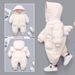Premium Baby Down Jumpsuit – Soft & Warm Hooded Snowsuit For Boys & Girls (80-100cm, Orange/Cream)_voghion.com