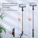 Selfie Stick Anti-Shake Gimbal Stabilizer Fully Automatic Multi-Functional Universal Phone Holder Live Streaming Photo_voghion.com