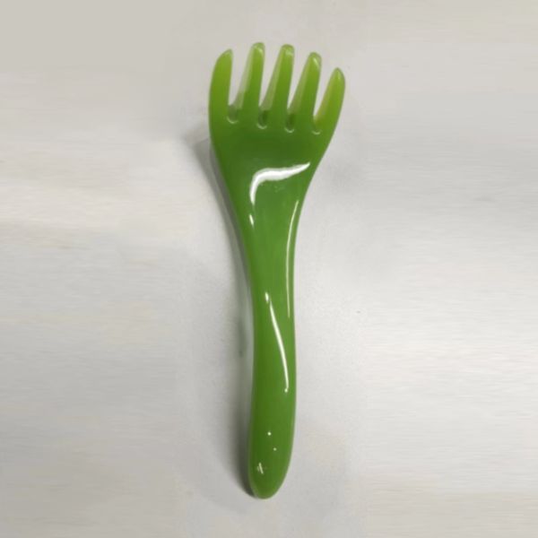 Harz Bienenwachs Massage Stick Kopf Massager Dredge Meridiane Bernstein Fünf Klauen Kamm_voghion.com