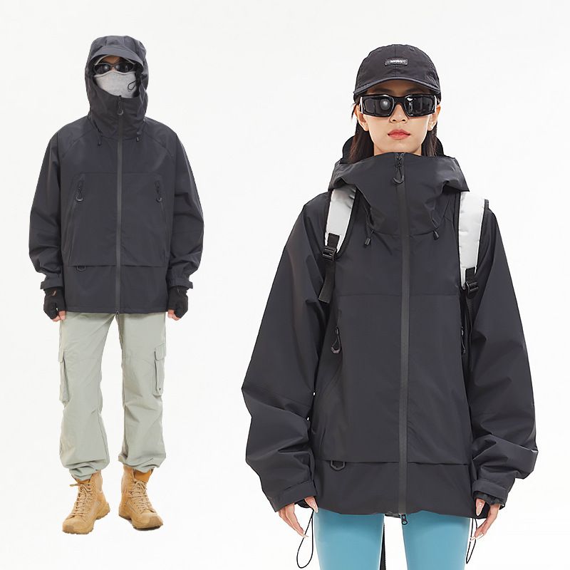 StormShield Pro Waterproof Jacket – 3000mm Rainproof Hiking & Hunting Coat For Men & Women (S-4XL) – Mountaineering Shell With Adjustable Hood_voghion.com