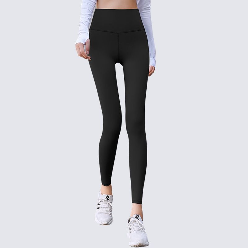 Neue nahtlose Yoga-Sport-Leggings mit hoher Taille für Damen, Pfirsich-Hüftlift, schnell trocknende Fitnesshose_voghion.com