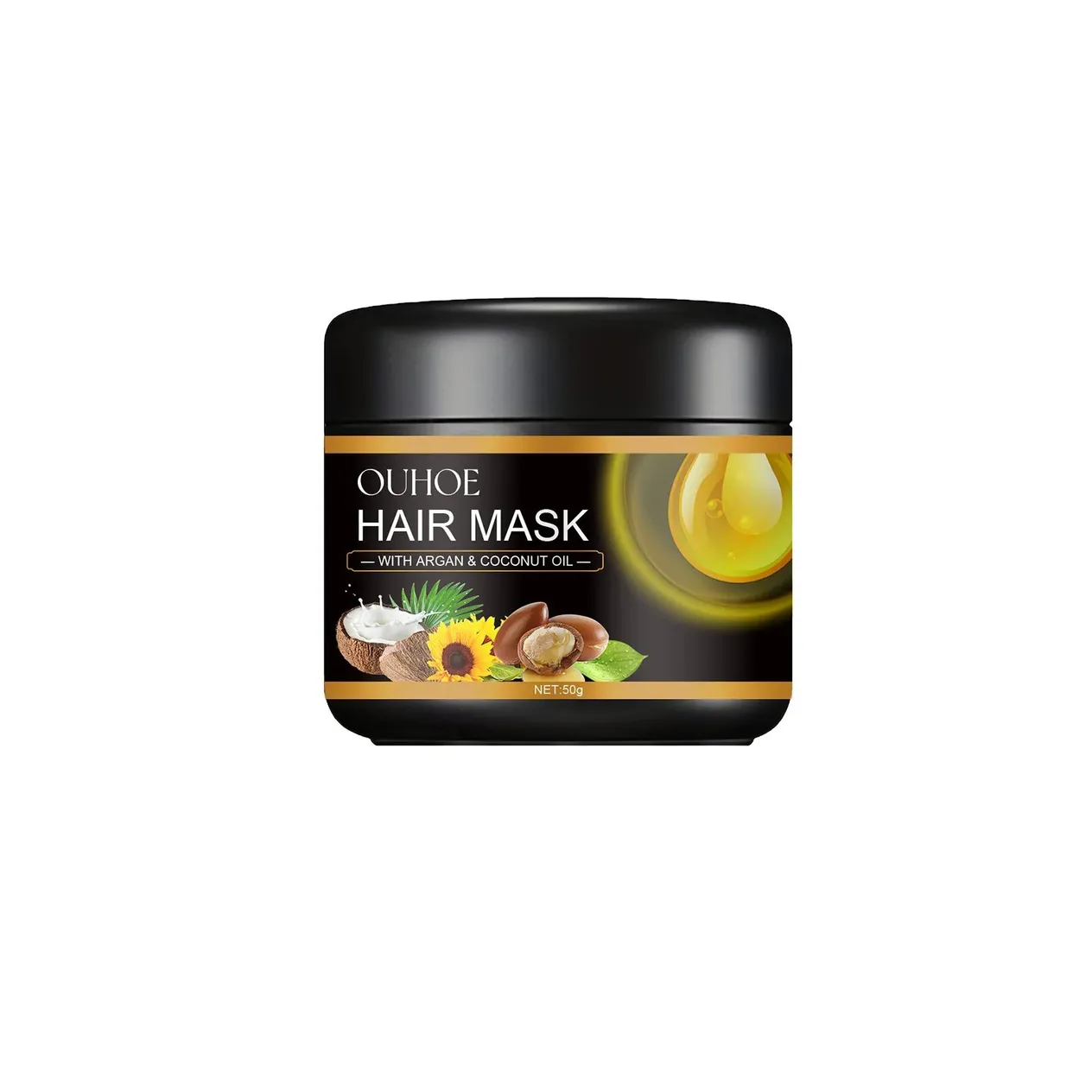 Keratin Hair Mask Repair Damaged Dry Frizzy Curly Hair Treatment Straighten Soft Smooth Shiny Moisturize Nourish Hair Care Cream_voghion.com