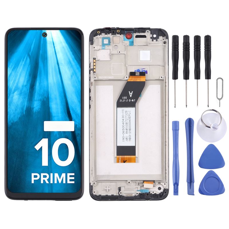 Xiaomi Redmi 10 Prime originaal LCD-ekraan koos raamiga ja täiskomplekt_voghion.com