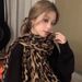 Scarf women, autumn winter, high-end atmosphere, 2024 new leopard print Korean couple warm and thick scarf, versatile_voghion.com
