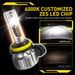 AUXITO 2 pezzi H8 LED H11 H9 9005 HB3 9006 HB4 fari auto super luminosi fendinebbia fari lampada auto senza ventola_voghion.com