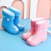 WalkPrime WalkPrime Children' Girl' Elatic Cuff Fleece-Lined Boy' Non-Slip Water Shoe Four Seaon Cartoon Kid' Kindergarten Rain_voghion.com