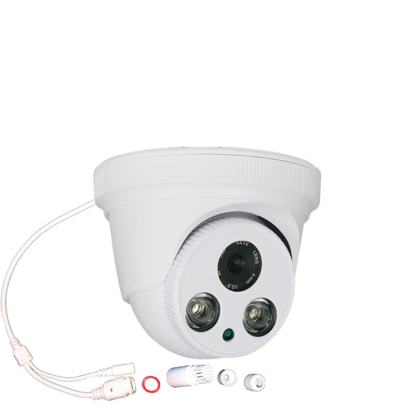 H.265 Compatible With Surveillance Eye Topsee Haisi Indoor Hemisphere Network Infrared HD Night Vision Camera ONVIF_voghion.com