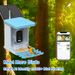 Smart Bird Feeder Camera With AI Recognition - Solar Powered Weatherproof Outdoor Wildlife Monitor (Night Vision Mobile Alerts HD Live Streaming)_voghion.com