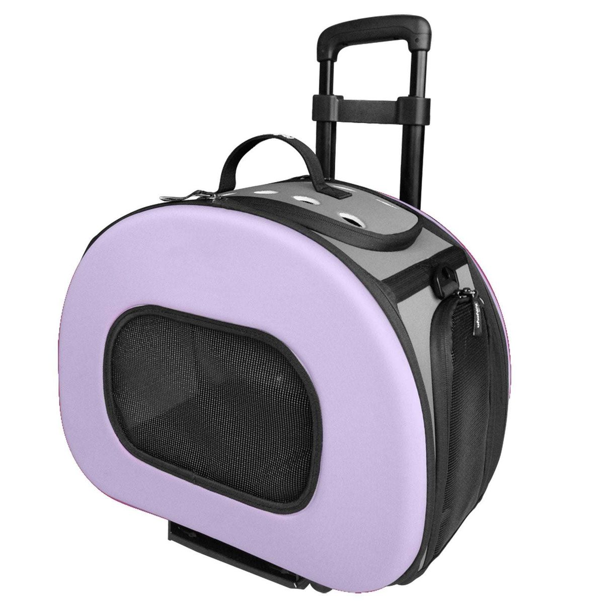 Tough-Shell Wheeled Collapsible Final Destination Pet Carrier_voghion.com