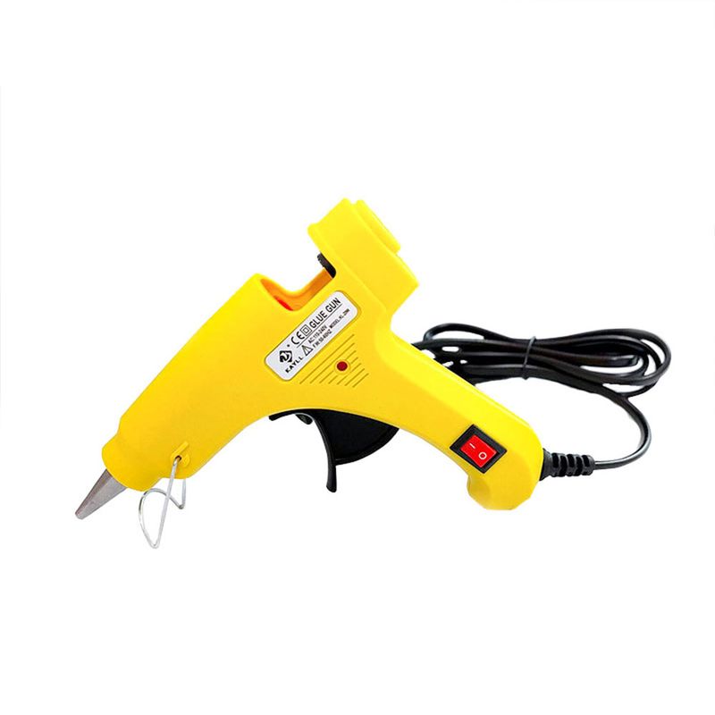 DIY sewing tool 20W with switch hot melt glue gun manual electric glue gun with indicator light hot melt glue gun_voghion.com