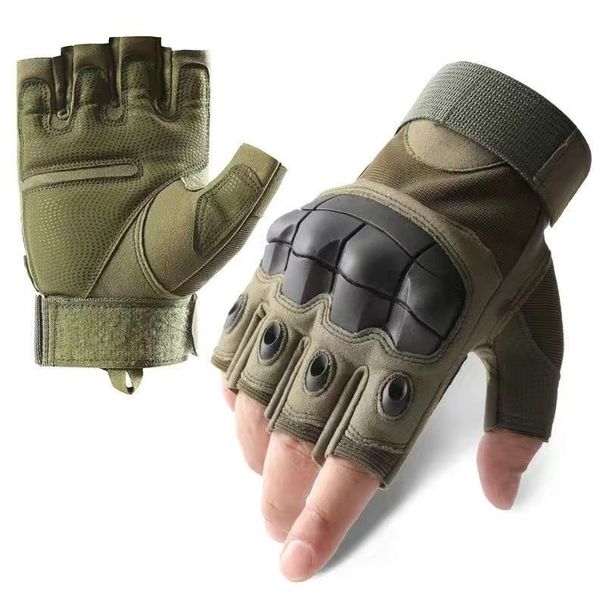 Taktische Herren-Schutzhandschuhe mit verschleißfester Hartschale, für Militärbegeisterte, Outdoor-Kampftraining, lange Finger_voghion.com