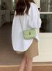 2024 Popular Square One Shoulder Crossbody Chain Texture Versatile Lingge Small Fragrant Women's Unique New Bag_voghion.com