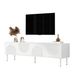 Meuble TV moderne 180 cm avec rangement, finition mate et passe-câbles – Design minimaliste pour salon, chambre ou couloir_voghion.com