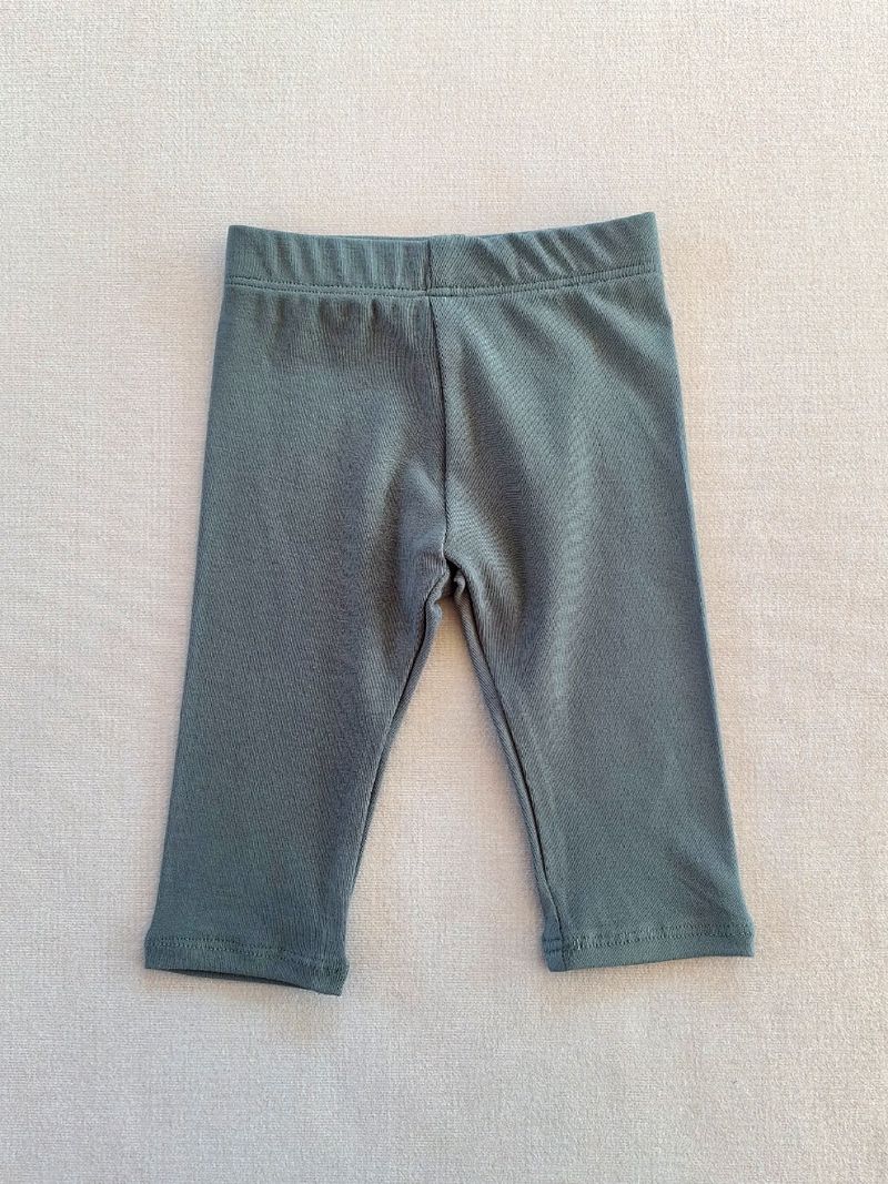 Koreansk stil forår og sommer baby tynde cropped leggings til mænd og kvinder Baomodal bløde, højelastiske ensfarvede slim-fit bukser_voghion.com