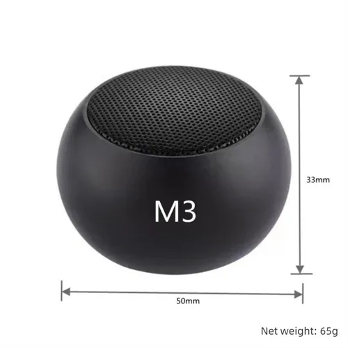 Trendy Mini Tech-stijl Metalen Bluetooth Audio Enkele Luidspreker Draagbaar Klein Kanon Hoog Volume_voghion.com