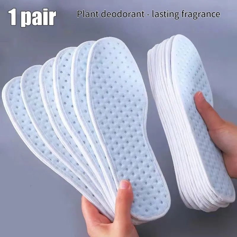 Deodorant Insole Feet Running Sport Breathable Soft Thickened Shock Absorbing Insoles for Shoes Template Man Women Shoe_voghion.com