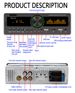 SWM-80A Bluetooth Bilradio Bilstereo Radio FM Aux-inngang Mottaker SD USB 12V Innebygd i dashbordet 1 din Bil MP3 Multimediaspiller_voghion.com