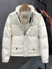 Beliebte weiße Daunenjacke für Herren, trendige Marke, trendiger Wintermantel, Winter 2024, neues Thermooberteil mit Stehkragen für Herren_voghion.com