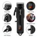 Professional Barber Clipper – USB-C Rechargeable, Self-Sharpening Stainless Steel Blade, Ultra-Quiet 36dB For Men's Fades & Bald Styles_voghion.com