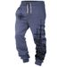 Premium Products New Autumn And Winter Men's Digital Printed Solid Color Pattern Men's Youth Casual Pants_voghion.com