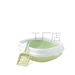 Pet Supplies Semi-Enclosed Large Litter Box Fully Enclosed Cat Toilet For Cats_voghion.com