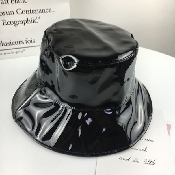 Nuovi arrivi in pelle cotone solido secchiello pescatore cappello da viaggio all'aperto pieghevole berretto da sole cappelli per uomini e donne 578_voghion.com