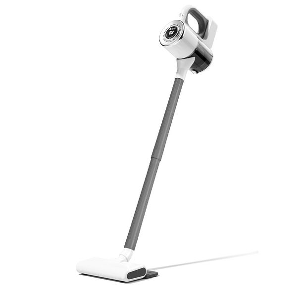 Potente aspirapolvere senza fili con funzione lavapavimenti, aspirazione potente da 15 kPa, rimozione peli di animali, leggero e portatile per la pulizia della casa, bianco_voghion.com