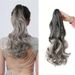 Synthetic Ponytails Wig Ponytail Claw Curly Ponytail Wig_voghion.com
