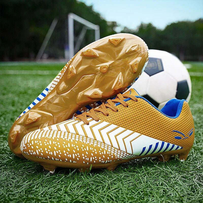Outdoor Football Sport Students Soccer Shoes Sneakers Men FG High-quality Training Professional Long Spikes Ultralight_voghion.com