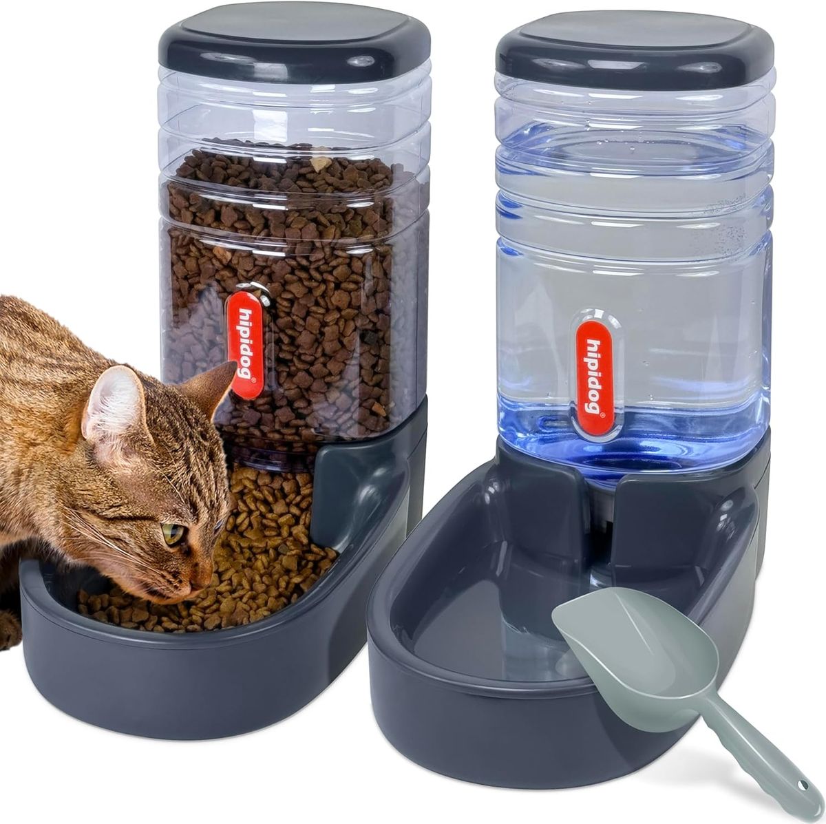 Futterspender Für Kleine und Mittelgrosse Haustiere, Automatischer Futterspender und Bewässerungs-Set, 3,8 L, Reisebedarf, Futterspender und Wassersp_voghion.com