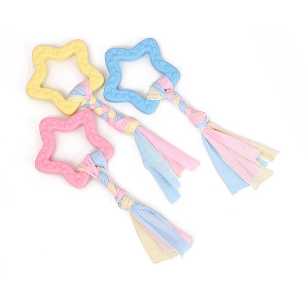 Tandenreinigingsstaafje van TPR-materiaal, duurzaam kauwspeeltje voor kleine honden en puppy's, voor verlichting van verveling en training_voghion.com