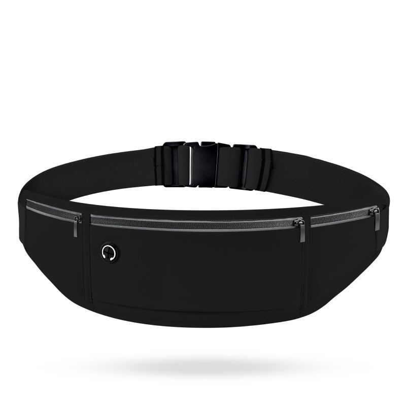 Sportausrüstung für Laufen, Marathon und Radfahren: Reflektierender Gürtel, wasserdichte Tasche, verstellbare Hüfttasche_voghion.com