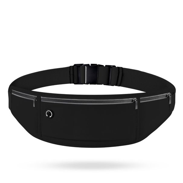 Sportausrüstung für Laufen, Marathon und Radfahren: Reflektierender Gürtel, wasserdichte Tasche, verstellbare Hüfttasche_voghion.com