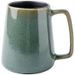 Kiln-Fired Glaze Ceramic Mug - Large Capacity Nordic Retro Coffee Cup (450ml Stoneware Tumbler)_voghion.com