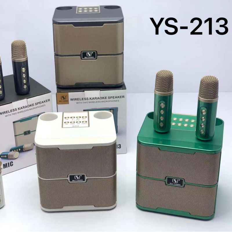 Nieuwe draagbare Bluetooth-peaker YS213 met variabel geluid en meerdere mobiele telefoonverbindingen, dubbele draadloze_voghion.com