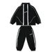 Kids Clothing Double Zipper Autumn Suit Spring And Autumn Sports Two Piece Suit_voghion.com