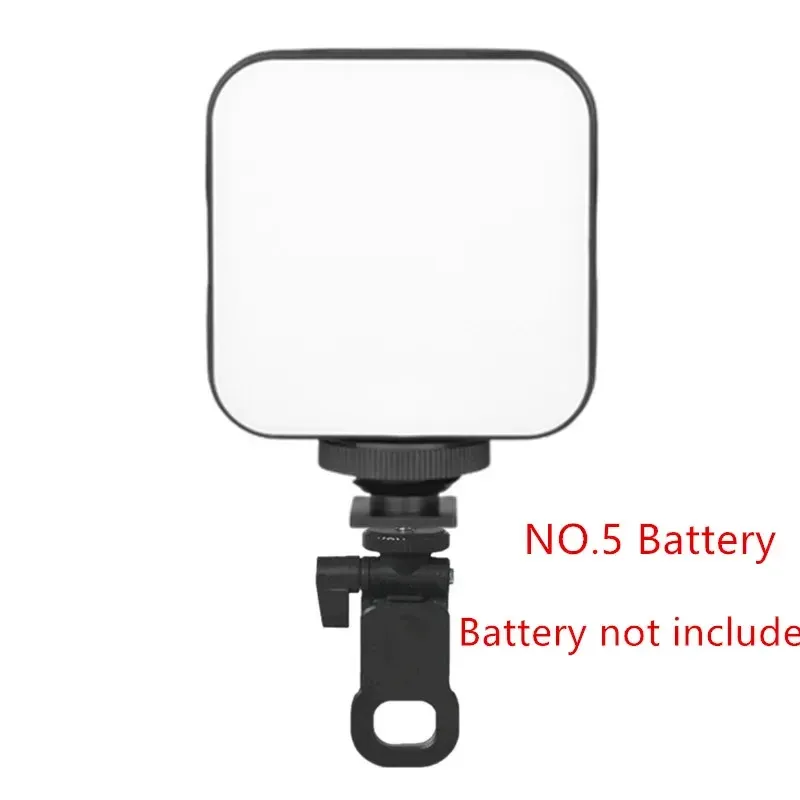Mini LED Selfie Light For IPhone 15 Samsung IPad Mobile Phone Laptop Clip Ring Flash Fill Video Photo Ringlight_voghion.com