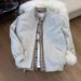 New high street top, loose and high-end jacket, men's high-end light colored stand up collar baseball jacket, flight suit jacket_voghion.com