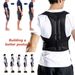 unisex hunchback correction belt sitting back management adjustment posture correction shoulder anti-hunchback corrector_voghion.com