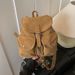 Sac à dos en velours de peau de cerf de haute qualité, nouveau sac à dos de voyage décontracté et tendance pour femme_voghion.com